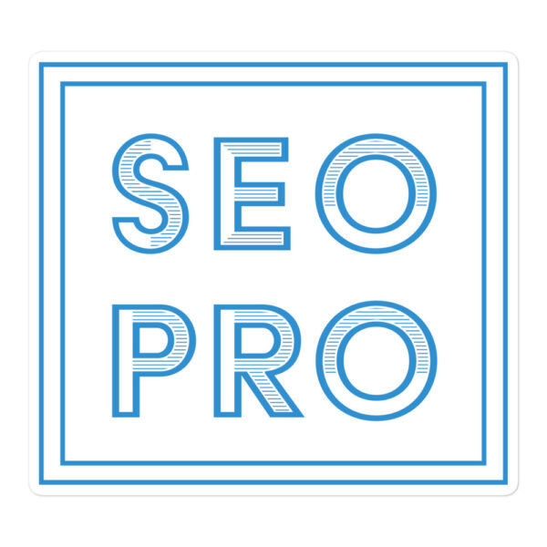SEO Pro Sticker