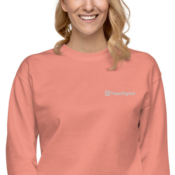 TheeDigital Unisex Premium Sweatshirt - Image 3